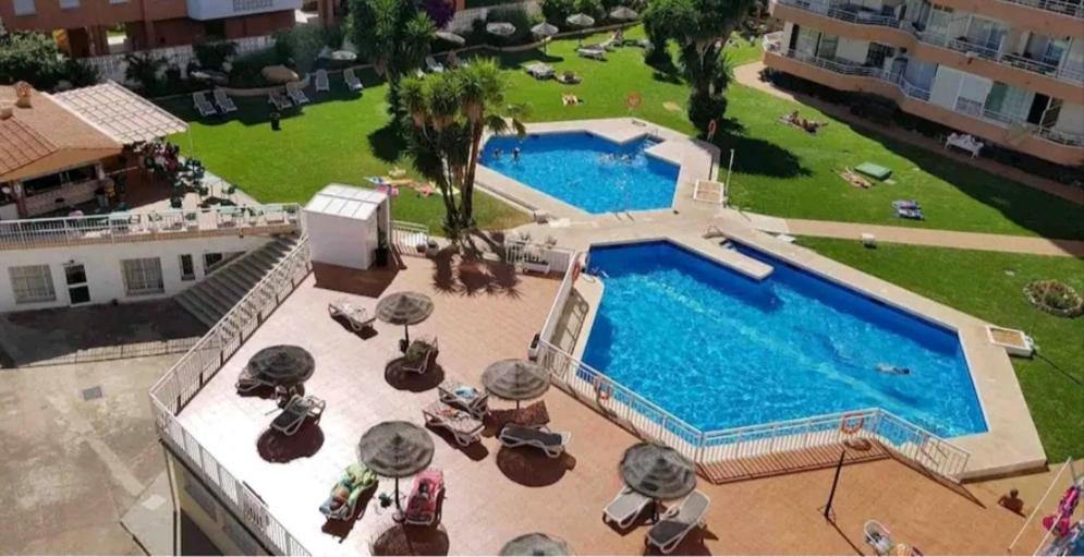 Saltillo Alto Gray Studio. Vistas Al Mar Y Piscina Torremolinos Zewnętrze zdjęcie