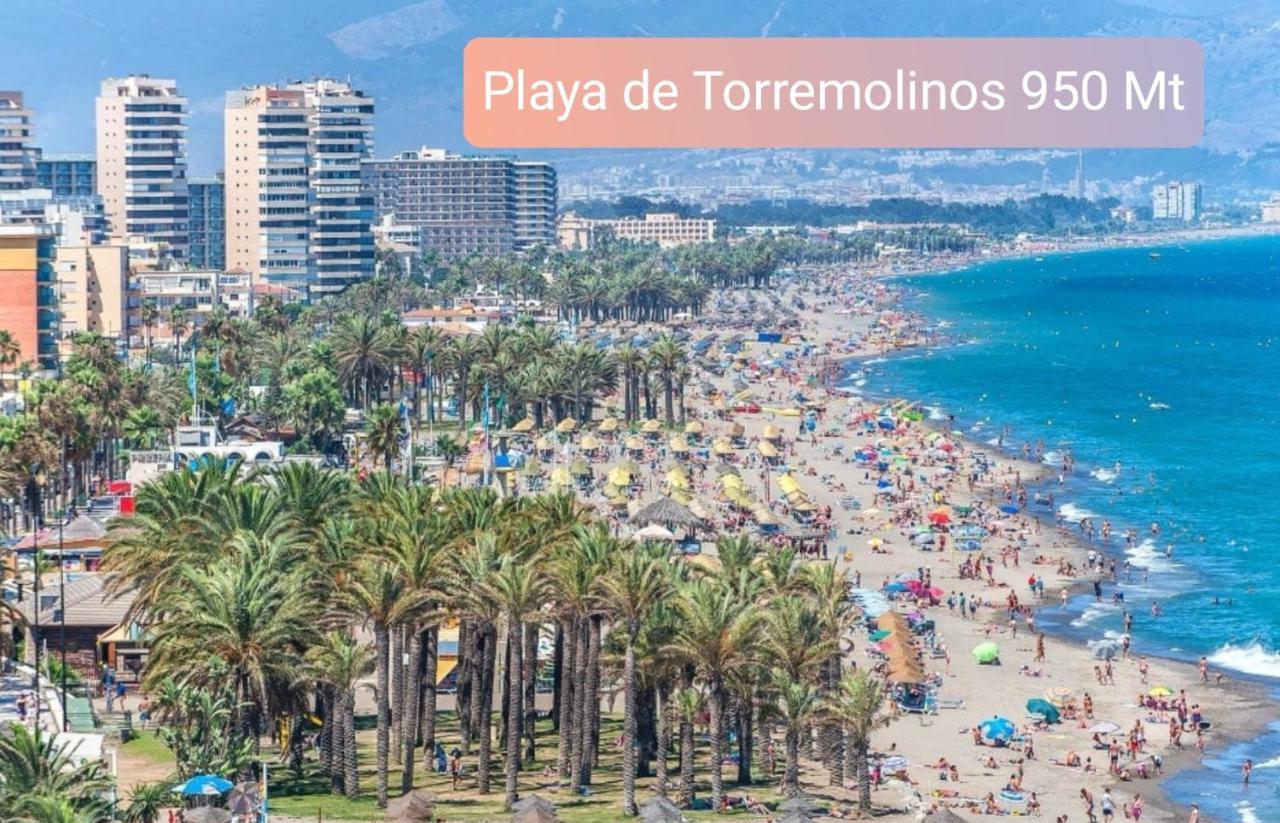 Saltillo Alto Gray Studio. Vistas Al Mar Y Piscina Torremolinos Zewnętrze zdjęcie